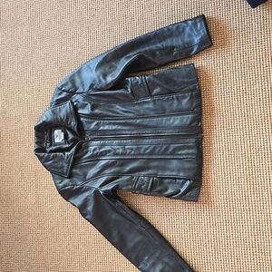 Women's leather jacket